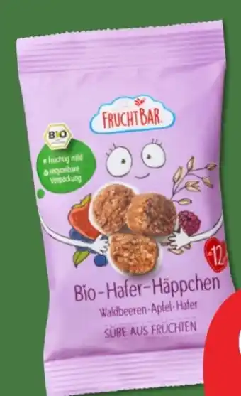 Budni FruchtBar Bio-Hafer-Häppchen Waldbeere Apfel Angebot