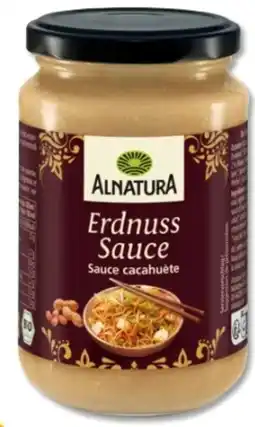 Budni Alnatura Bio Erdnuss Sauce Angebot