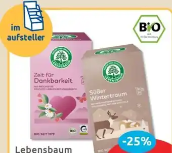 Budni Lebensbaum Tee Zeit für Dankbarkeit Angebot