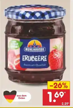 Netto Marken-Discount Mühlhäuser Konfitüre Extra Angebot