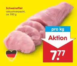 Netto Marken-Discount Schweinefilet Angebot