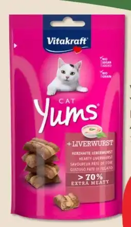 Budni Vitakraft Cat Yums Katzensnacks Angebot