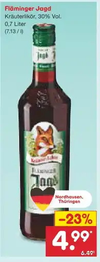 Netto Marken-Discount Fläminger Jagd Likör Angebot
