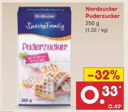 Netto Marken-Discount Sweet Family Nordzucker Puderzucker Angebot
