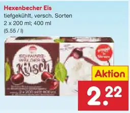 Netto Marken-Discount Hexen-Eis Hexenbecher Eis Angebot
