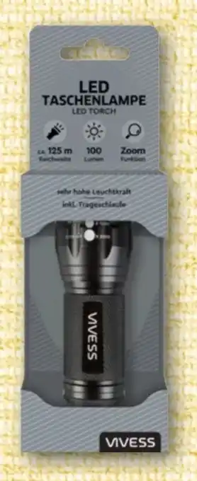 nahkauf Vivess Led-Taschenlampe Angebot