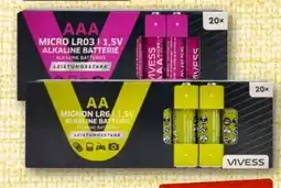 REWE Vivess Batterien Mignon AA Angebot