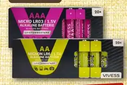 nahkauf Vivess Batterien Mignon AA Angebot
