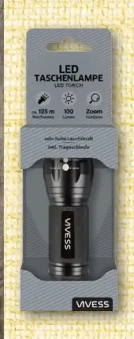 REWE Vivess Led-Taschenlampe Angebot