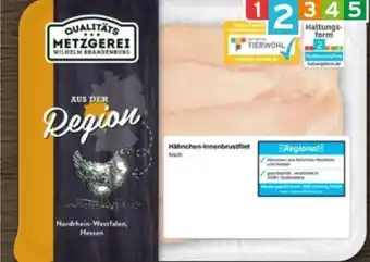REWE Metzgerei Wilhelm Brandenburg Hähnchen-Innenbrustfilets Angebot