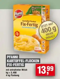 Handelshof PFANNI KARTOFFEL-FLOCKEN FIX-FERTIG Angebot