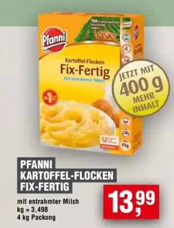 Handelshof PFANNI KARTOFFEL-FLOCKEN FIX-FERTIG Angebot