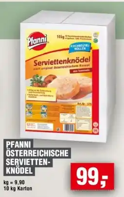 Handelshof PFANNI ÖSTERREICHISCHE SERVIETTEN- KNÖDEL Angebot