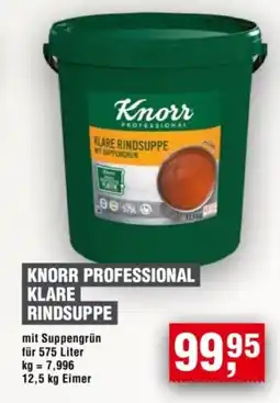 Handelshof KNORR PROFESSIONAL KLARE RINDSUPPE Angebot