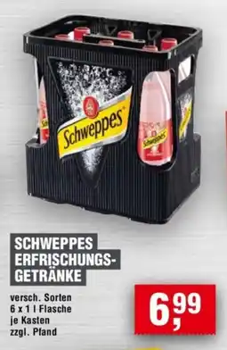 Handelshof SCHWEPPES ERFRISCHUNGS- GETRÄNKE Angebot