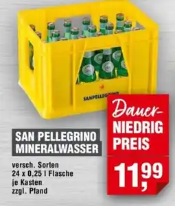 Handelshof SAN PELLEGRINO MINERALWASSER Angebot