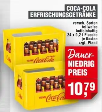 Handelshof COCA-COLA ERFRISCHUNGSGETRÄNKE Angebot