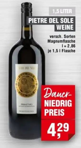 Handelshof PIETRE DEL SOLE WEINE Angebot