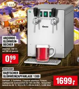 Handelshof BARTSCHER GLÜHWEINZAPFANLAGE 1300 Angebot