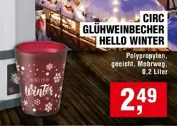 Handelshof CIRC GLÜHWEINBECHER HELLO WINTER Angebot