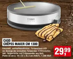 Handelshof CASO DESIGN CRÊPES MAKER CM 1300 Angebot