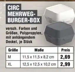 Handelshof CIRC MEHRWEG- BURGER-BOX Angebot