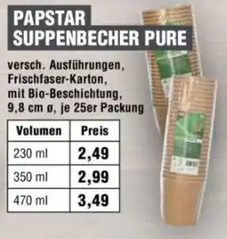 Handelshof PAPSTAR SUPPENBECHER PURE Angebot