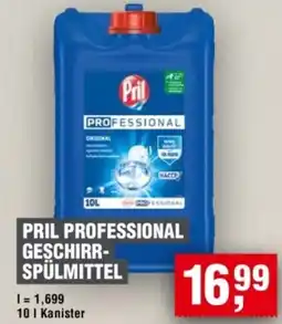 Handelshof PRIL PROFESSIONAL GESCHIRR- SPÜLMITTEL Angebot