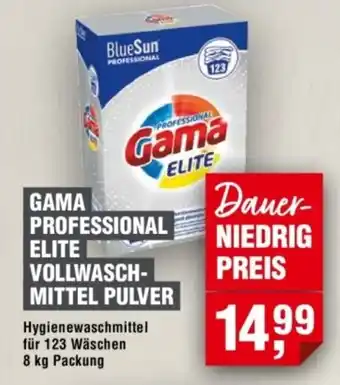 Handelshof GAMA PROFESSIONAL ELITE VOLLWASCHMITTEL PULVER Angebot