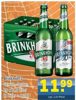 Getränke Arena Brinkhoff's Angebot