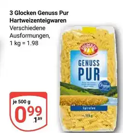 Globus 3 glocken genuss pur hartweizenteigwaren Angebot
