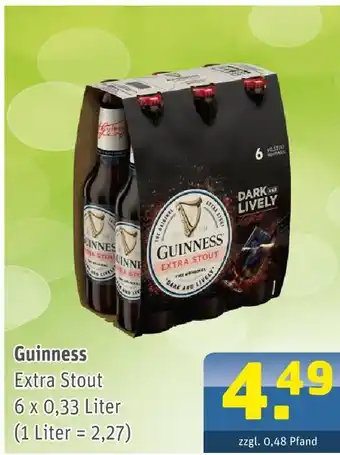 Getränke Arena Guinness extra stout Angebot