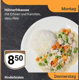 Globus Hühnerfrikassee Angebot