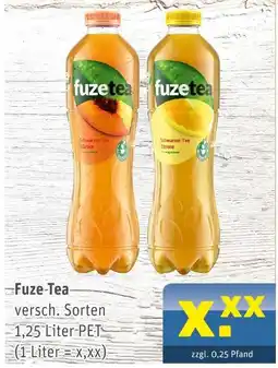 Getränke Arena Fuze tea Angebot