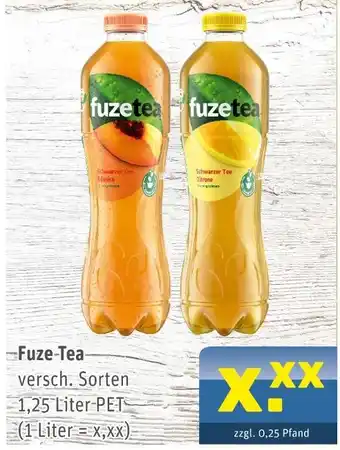 Getränke Arena Fuze tea Angebot
