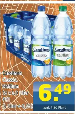 Getränke Arena Carolinen classic Angebot