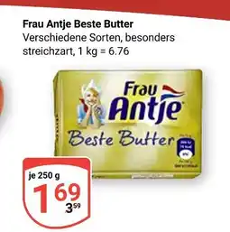 Globus Frau antje beste butter Angebot