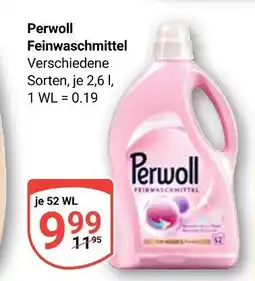 Globus Perwoll feinwaschmittel Angebot