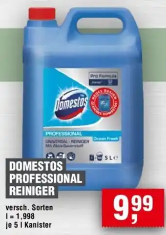 Handelshof DOMESTOS PROFESSIONAL REINIGER Angebot