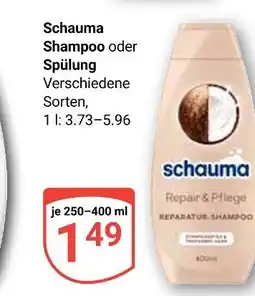 Globus Schauma shampoo Angebot