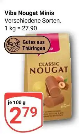 Globus Viba nougat minis Angebot