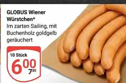 Globus Globus wiener würstchen Angebot