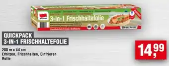Handelshof QUICKPACK 3-IN-1 FRISCHHALTEFOLIE Angebot