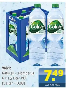 Getränke Arena Volvic naturell, leichtperlig Angebot