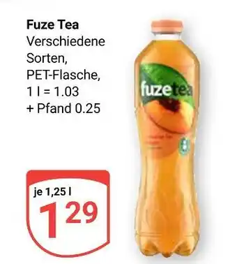 Globus Fuze tea Angebot