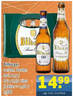 Getränke Arena Bitburger Angebot