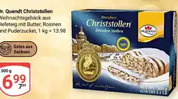 Globus Dr. quendt christstollen Angebot