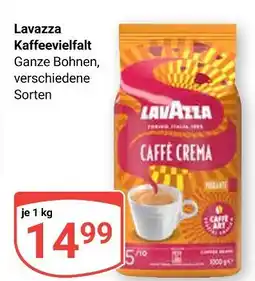 Globus Lavazza kaffeevielfalt ganze bohnen Angebot