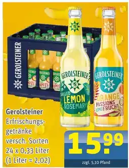 Getränke Arena Gerolsteiner Angebot
