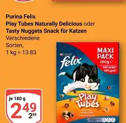 Globus Purina felix play tubes naturally delicious Angebot